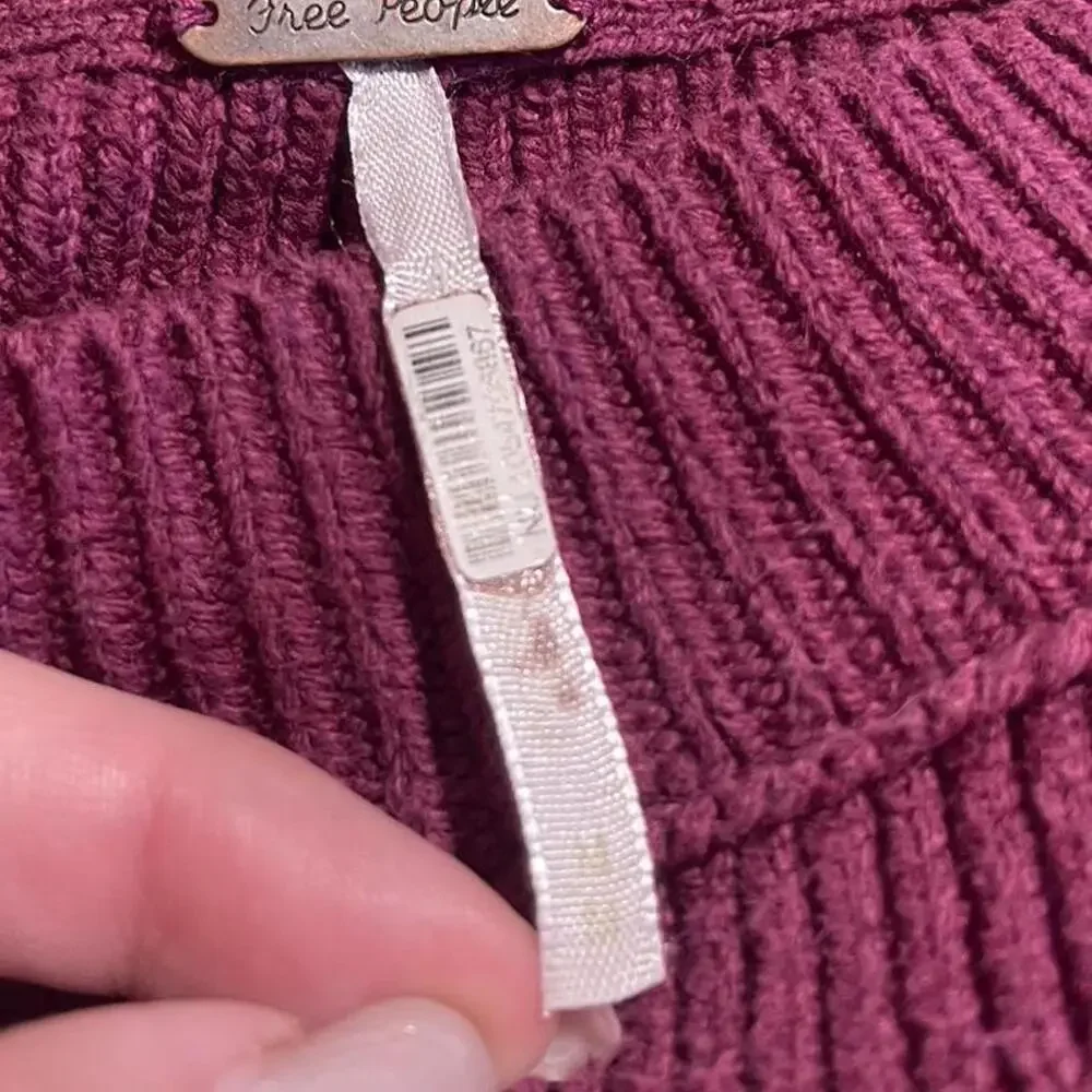 Free People Thick Knit Sweater
